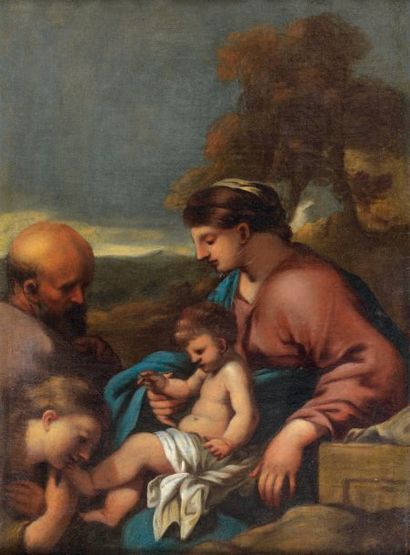 Attribué à Sébastien BOURDON (1616 - 1671)
La...