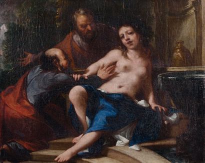 Simone PIGNONI (Florence 1614 - 1698)
Suzanne...