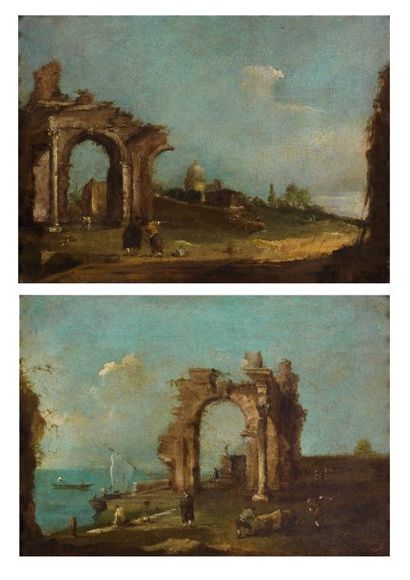 Francesco GUARDI (Venise 1712 - 1793)
Caprices...