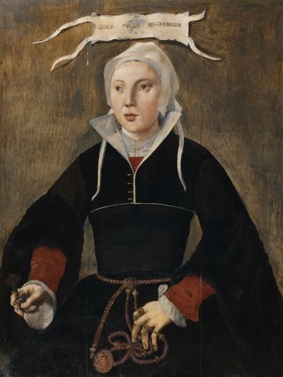 Ecole HOLLANDAISE vers 1550, entourage de...
