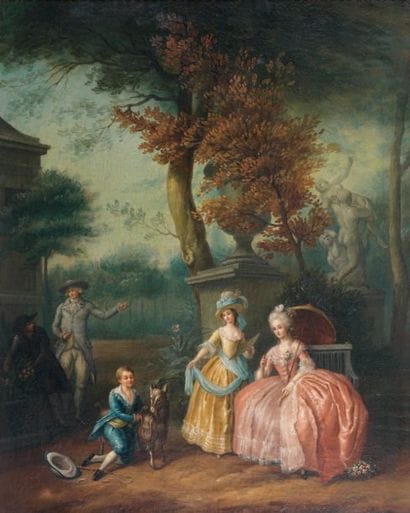 Ecole FRANCAISE du XIXème siècle, dans le...