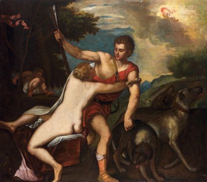 Ecole ITALIENNE du XVIIème siècle, suiveur...