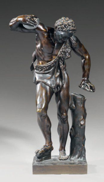 Jules GRAUX, Fondeur Satyre aux cymbales
Epreuve...