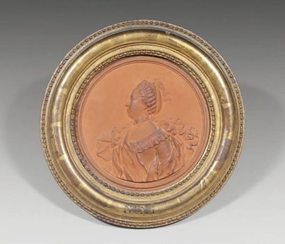 J-B. NINI (d'après).
Buste présumé de Madame...