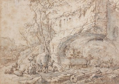 Johann Heinrich ROOS (Otterberg 1631 - Francfort...