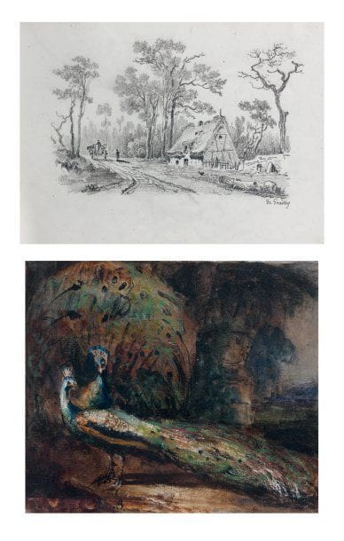 Album Amicorum de 1832, appartenant à Gustave...