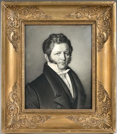Johannes NOTZ (Oberstrass 1802 - Zurich 1862)
Portrait...