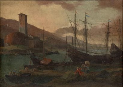 Ecole HOLLANDAISE vers 1680, entourage de...