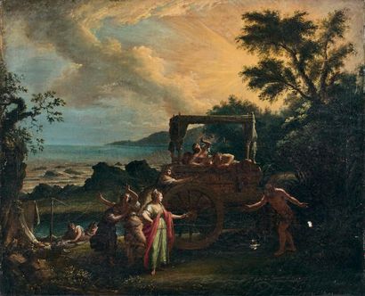 Ecole Francaise vers 1780

La rencontre d’Ulysse...