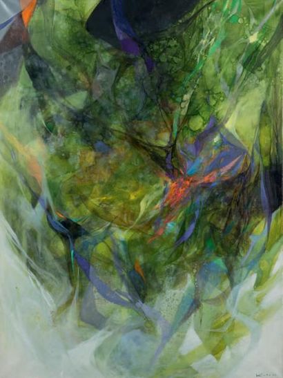 Hajime KATO (1925 - 2000) Japonais
Composition,...