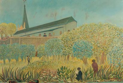 Ferdinand DESNOS (1901 - 1958) Chapelle Saint...