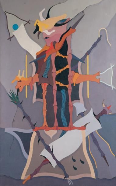 Jorge CAMACHO (1934 - 2011)
Bâton épineux,...