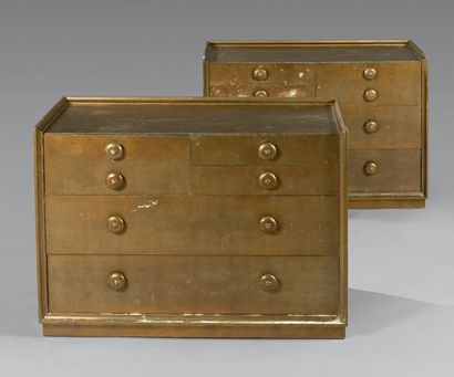 MONT James (1904 - 1978)
Paire de commodes...