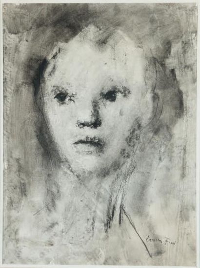 Leonor FINI (1907 - 1996)
Visage
Lavis d'encre,...