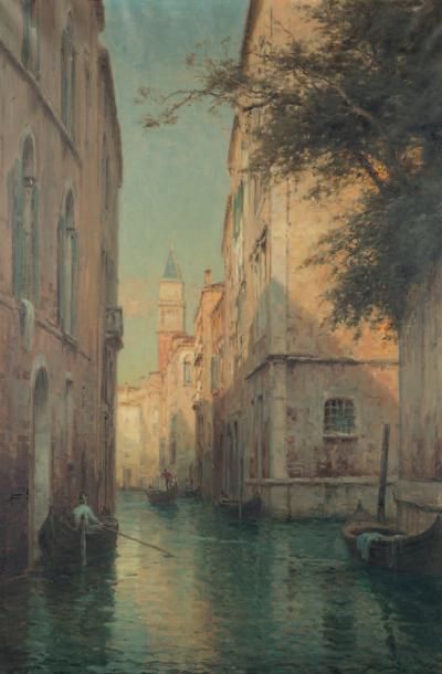 Marc ALDINE (1912 - 1972)
Venise, le campanile...