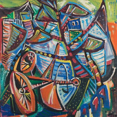 Émile HECQ (1924 - 2009) Belge
Sans titre
Huile...