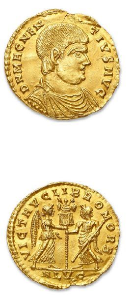 MAGNENCE (350-353)
Solidus. Lyon (353). 4,13...