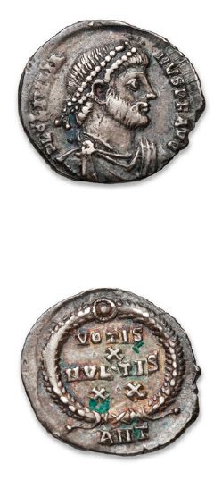 JULIEN II (360-363)
Silique: 2 copies. Antioch...
