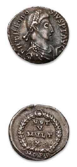 FREE (367-383)
Silica. Truce.
HONORIUS (393-423)...