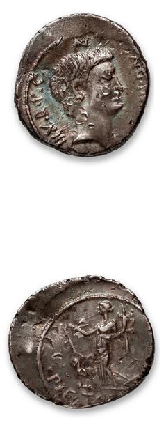 REPUBLIC
Denier: 4 copies. Pompey (C. 17)...