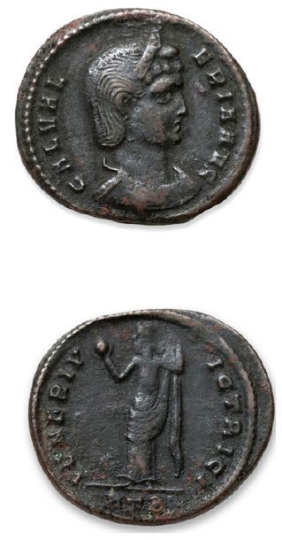 Antoninians: 17 copies of Gallien à Maximien
Hercule.
Folles:...