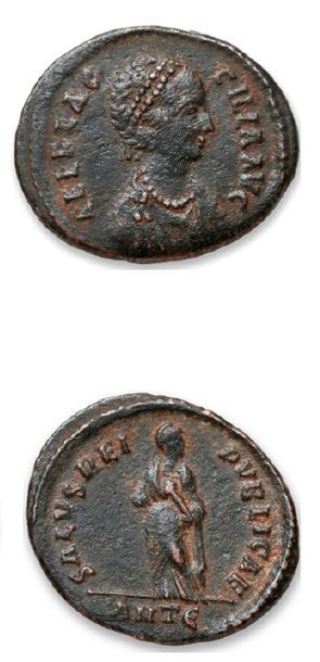Antoninians: 11 copies of Tetricius to Maximian
Hercules.
Folles:...