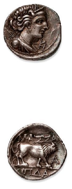 MASSALIA (Marseille, 1st century BC)
Drachma.
LT....