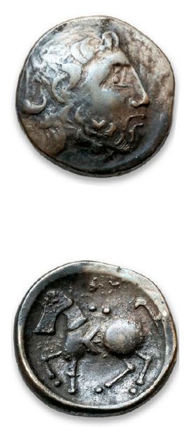 Lot:
Drachme: 15 exemplaires. Eduens (4 ex.)...