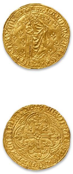 CHARLES VII (1422-1461)
Royal d'or. La Rochelle....
