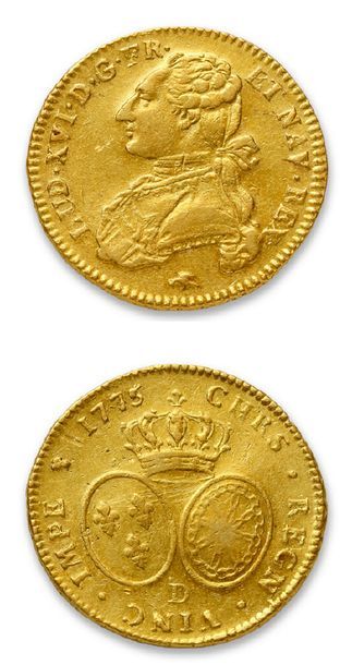 LOUIS XVI (1774-1793)
Double louis d'or au...