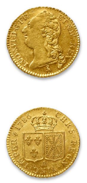 LOUIS XVI (1774-1793)
Louis d'or au buste...