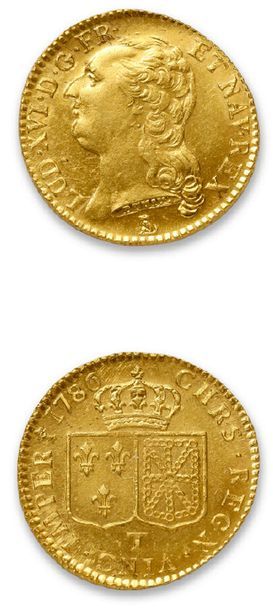 LOUIS XVI (1774-1793)
Louis d'or au buste...