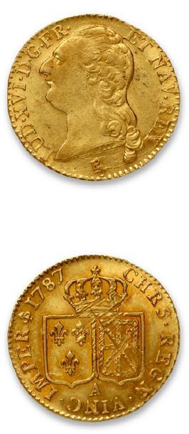 LOUIS XVI (1774-1793)
Louis d'or au buste...