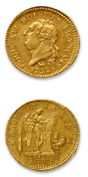 LOUIS XVI (1774-1793)
Louis d'or constitutionnel....