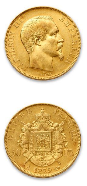 SECOND EMPIRE (1852-1870)
50 gold francs...