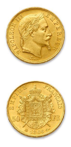 SECOND EMPIRE (1852-1870)
50 gold francs...
