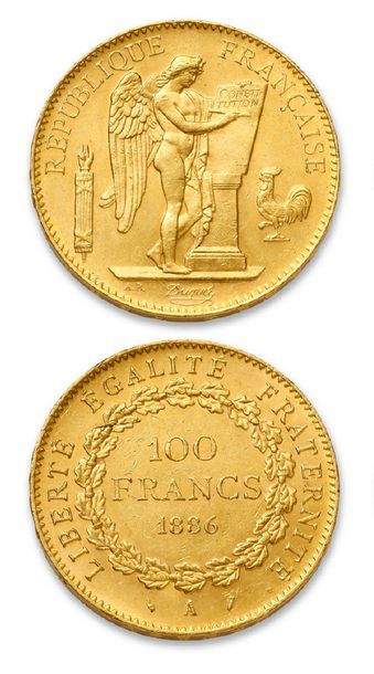 THIRD REPUBLIC (1871-1940)
100 gold francs...