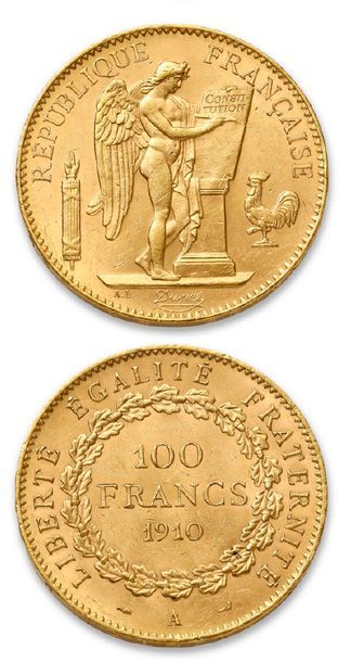THIRD REPUBLIC (1871-1940)
100 gold francs...