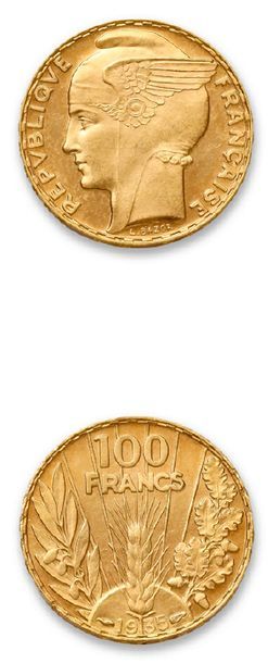 THIRD REPUBLIC (1871-1940)
100 francs Bazor....