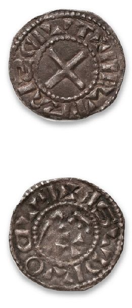 Overseas LOUIS IV (936-954)
Denier. Nevers.
LOTHAIRE...