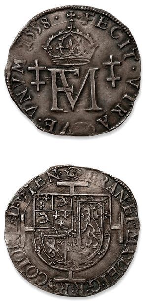 FRENCH II (1559-1560)
Teston struck in the...