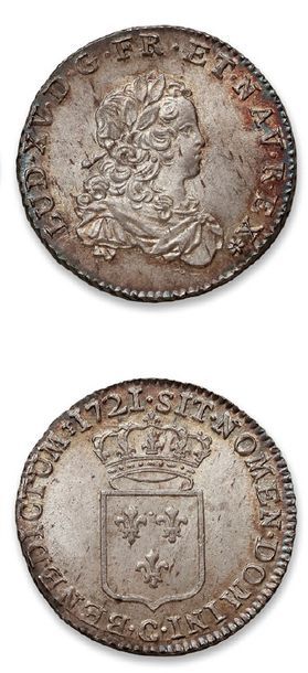 LOUIS XV (1715-1774)
Third party of the shield...