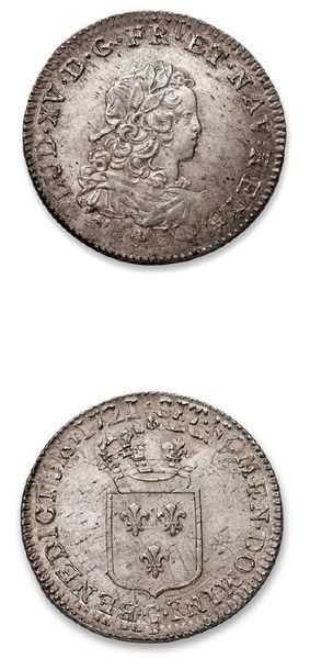 LOUIS XV (1715-1774)
Third party of the shield...