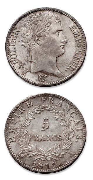 FIRST EMPIRE (1804-1814)
5 francs. 1811....