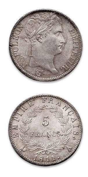 FIRST EMPIRE (1804-1814)
5 francs. 1811....