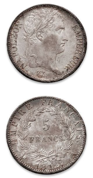 FIRST EMPIRE (1804-1814)
5 francs. 1812....