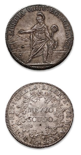 ITALY, Piedmont Republic (1798-1799)
Demi...