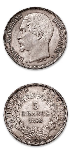 DEUXIÈME RÉPUBLIQUE (1848-1852)
5 francs,...