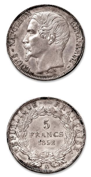 DEUXIÈME RÉPUBLIQUE (1848-1852)
5 francs,...