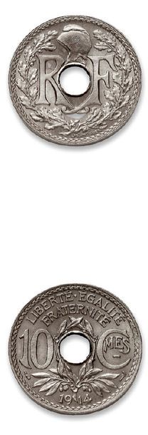 TROISIÈME RÉPUBLIQUE (1871-1940)
10 centimes...
